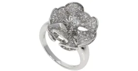 Bulgari Anillo de diamante con motivo de flor Diva Dream de Bvlgari 