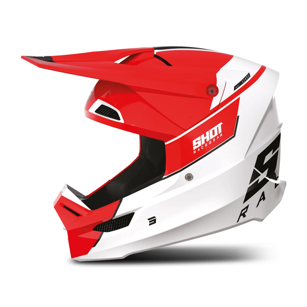Casco de Cross Shot Furious Scope Rojo