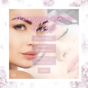 MICROPIGMENTACIÓN DE CEJAS