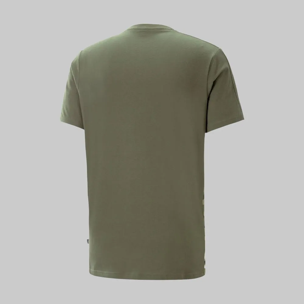 Playera Puma Essentials Block Camo Hombre